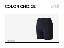 將圖片載入圖庫檢視器 CONCHWEAR 舒適3分黑色緊身運動褲