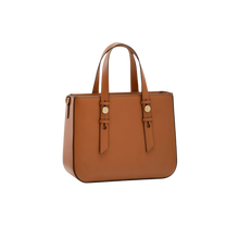 將圖片載入圖庫檢視器 LOEKA Doto 咖啡色手提托特包