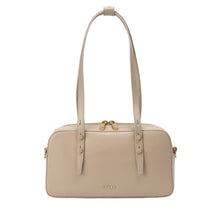 將圖片載入圖庫檢視器 LOEKA Cube 米色兩用優雅法棍包