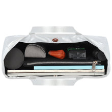 將圖片載入圖庫檢視器 MARHEN.J Bona 銀色尼龍托特包