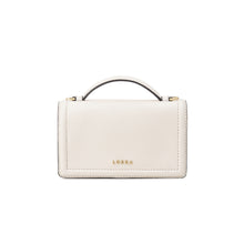 將圖片載入圖庫檢視器 LOEKA Emma 白色方形迷你手提肩背包