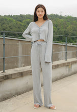 將圖片載入圖庫檢視器 CONCHWEAR 甜美舒適寬褲 2色