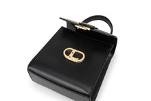 將圖片載入圖庫檢視器 LOEKA Objet 優雅牛皮迷你黑色手提肩背包