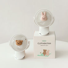 將圖片載入圖庫檢視器 CHEZ-BEBE 可愛動物隨行電風扇 2款