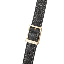 將圖片載入圖庫檢視器 LOEKA Fave 牛皮荔枝紋黑色手提肩背包