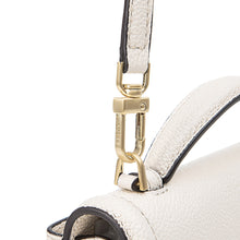 將圖片載入圖庫檢視器 LOEKA Emma 白色方形迷你手提肩背包
