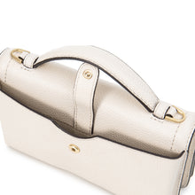 將圖片載入圖庫檢視器 LOEKA Emma 白色方形迷你手提肩背包