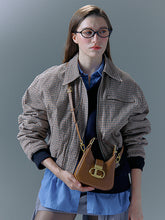 將圖片載入圖庫檢視器 LOEKA Gota S 都會知性棕色迷你馬鞍肩背包