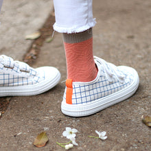 將圖片載入圖庫檢視器 THANK YOU SHOES MUCH Sketch 童趣格紋運動鞋 2色