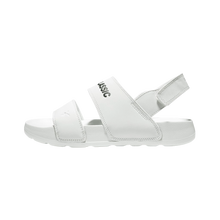 將圖片載入圖庫檢視器 AKIII CLASSIC Quick Slide 鞋跟魔鬼氈白色拖鞋