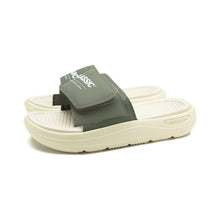 將圖片載入圖庫檢視器 AKIII CLASSIC Dual Cushioning Slide 三重軟墊橄欖綠拖鞋