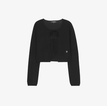 將圖片載入圖庫檢視器 CITYBREEZE 簡約修身綁帶兩件式針織套裝 (3色可選_黑色/白色/卡其色)