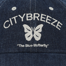 將圖片載入圖庫檢視器 CITYBREEZE 個性蝴蝶圖案棒球帽 (3色可選_黑色/深色丹寧/淺色丹寧)