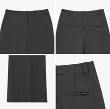 將圖片載入圖庫檢視器 CITYBREEZE 防皺西裝喇叭褲 (2色可選_黑色/炭灰色)