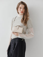 將圖片載入圖庫檢視器 LOEKA Emma 白色方形迷你手提肩背包