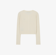 將圖片載入圖庫檢視器 CITYBREEZE 經典LOGO刺繡麻花針織上衣 (6色可選_奶油色/薄荷綠/深藍色/天空藍/黃色/灰色)