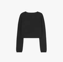 將圖片載入圖庫檢視器 CITYBREEZE 簡約修身綁帶兩件式針織套裝 (3色可選_黑色/白色/卡其色)