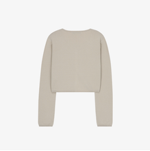 將圖片載入圖庫檢視器 CITYBREEZE 簡約修身綁帶兩件式針織套裝 (3色可選_黑色/白色/卡其色)