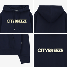 將圖片載入圖庫檢視器 CITYBREEZE 個性裂紋LOGO帽T (2色可選_花灰色/深藍色)