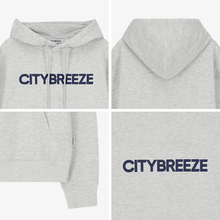 將圖片載入圖庫檢視器 CITYBREEZE 個性裂紋LOGO帽T (2色可選_花灰色/深藍色)