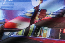 將圖片載入圖庫檢視器 TARGETTO City Light 城市霓虹深藍色短版T恤