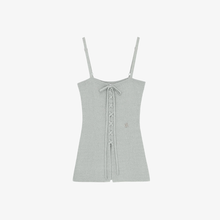 將圖片載入圖庫檢視器 CITYBREEZE 芭蕾風蝴蝶結修身針織背心