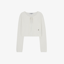 將圖片載入圖庫檢視器 CITYBREEZE 簡約修身綁帶兩件式針織套裝 (3色可選_黑色/白色/卡其色)