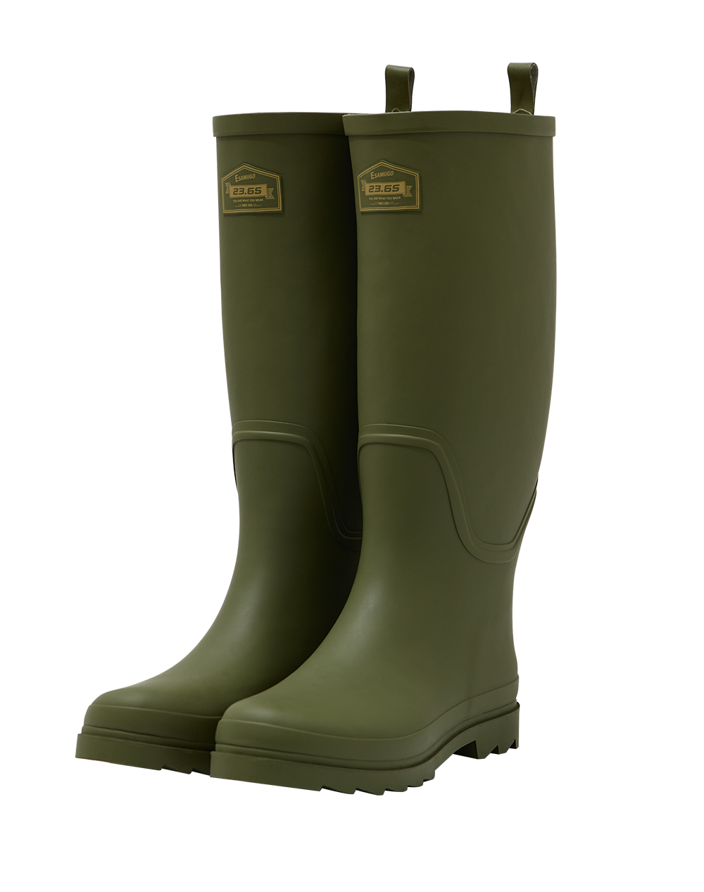 23.65 Rain Boots 長筒橄欖綠雨靴