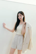 將圖片載入圖庫檢視器 CITYBREEZE 經典LOGO無袖背心 (5色可選_純白色/粉色/藍黑色/墨黑色/奶油色)