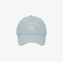將圖片載入圖庫檢視器 CITYBREEZE 個性蝴蝶圖案棒球帽 (3色可選_黑色/深色丹寧/淺色丹寧)