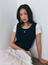 將圖片載入圖庫檢視器 CITYBREEZE 經典LOGO無袖背心 (5色可選_純白色/粉色/藍黑色/墨黑色/奶油色)