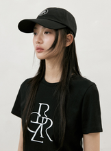 將圖片載入圖庫檢視器 CITYBREEZE 經典LOGO涼感棉質上衣 黑色