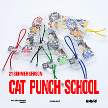 將圖片載入圖庫檢視器 SECOND UNIQUE NAME 貓貓黑色彈力指套手機殼