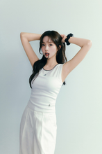 將圖片載入圖庫檢視器 CITYBREEZE 經典LOGO無袖背心 (5色可選_純白色/粉色/藍黑色/墨黑色/奶油色)