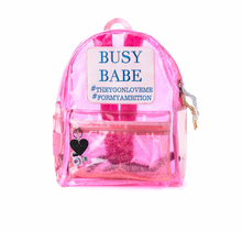將圖片載入圖庫檢視器 ENTRE REVES Busy Babe Summer Pink 後背包