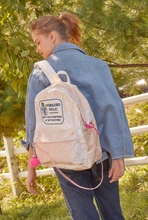 將圖片載入圖庫檢視器 ENTRE REVES Workers Holic Gold Velvet 後背包