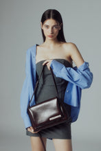 將圖片載入圖庫檢視器 MARHEN.J Elly 簡約都會棕色皮革肩背包