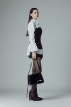 將圖片載入圖庫檢視器 MARHEN.J Elly 簡約都會黑色皮革肩背包