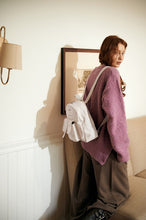 將圖片載入圖庫檢視器 MARHEN.J Mark 米白色簡約後背包