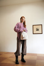 將圖片載入圖庫檢視器 MARHEN.J Mark 米白色簡約後背包