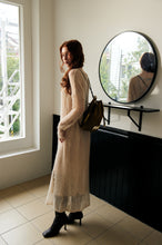 將圖片載入圖庫檢視器 MARHEN.J Leanna 黑色抽繩尼龍後背包