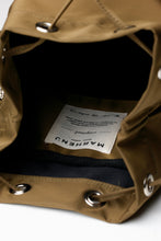 將圖片載入圖庫檢視器 MARHEN.J Leanna 黑色抽繩尼龍後背包