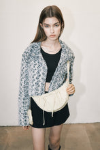 將圖片載入圖庫檢視器 MARHEN.J Plie 米白色蝴蝶結抓皺半月包