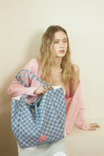 將圖片載入圖庫檢視器 MARHEN.J Damoa 格紋托特包(2色)