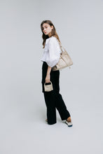 將圖片載入圖庫檢視器 MARHEN.J JEANS 蝴蝶結帆布牛仔托特包 (3色)