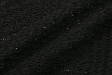 將圖片載入圖庫檢視器 TARGETTO Crochet Bolero 黑色針織衫
