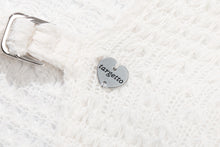 將圖片載入圖庫檢視器 TARGETTO Crochet Bolero 白色針織衫