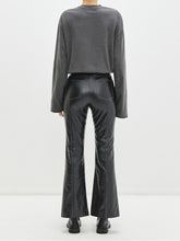 將圖片載入圖庫檢視器 FALLETT Deux Nero 黑貓深灰色長袖上衣