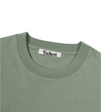 將圖片載入圖庫檢視器 FALLETT Small Brush Logo 薄荷綠色短袖上衣
