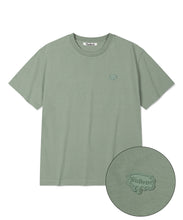 將圖片載入圖庫檢視器 FALLETT Small Brush Logo 薄荷綠色短袖上衣